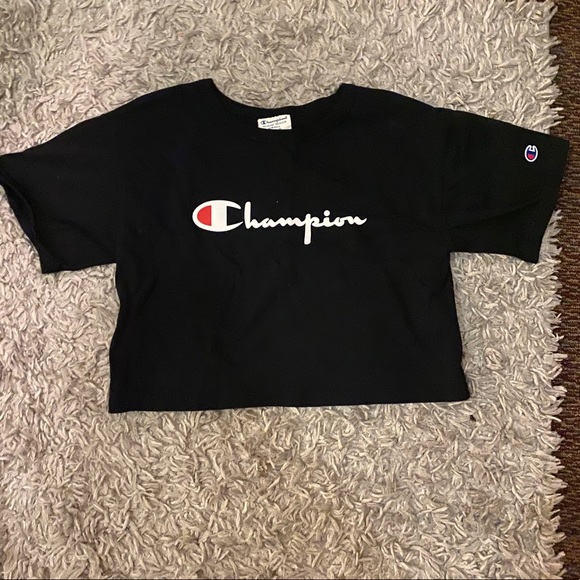 Champion cropped t-shirt - Picture 1 of 3